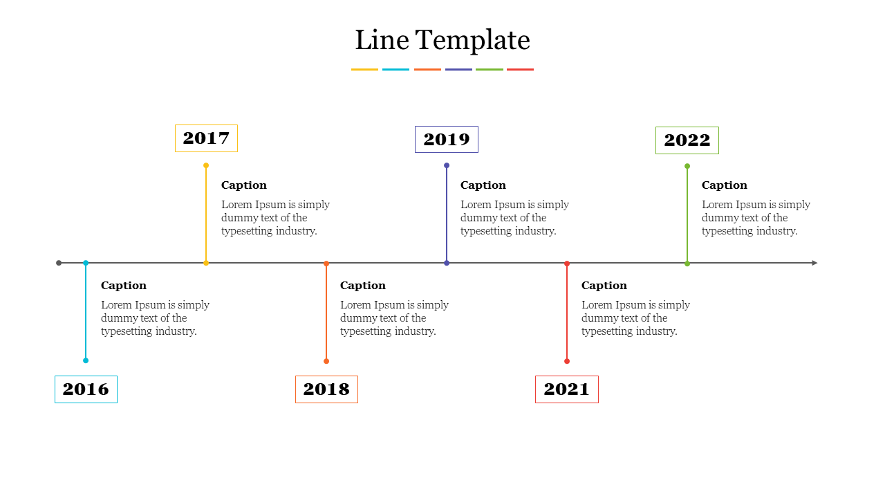 Line Template